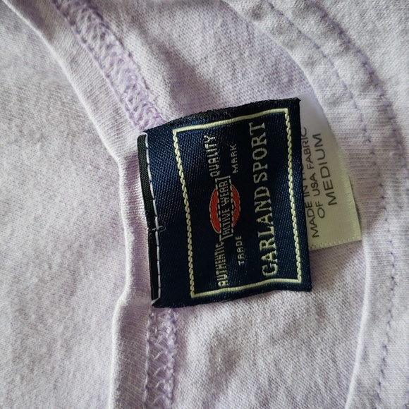 (M) Garland Sport Pastel 100% Cotton Solid Color Minimalist Casual Lightweight - Picture 3 of 7